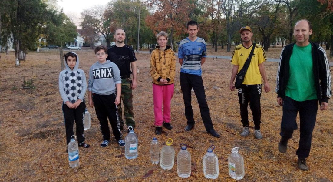 В парке Кирова снова прошла акция Полей меня